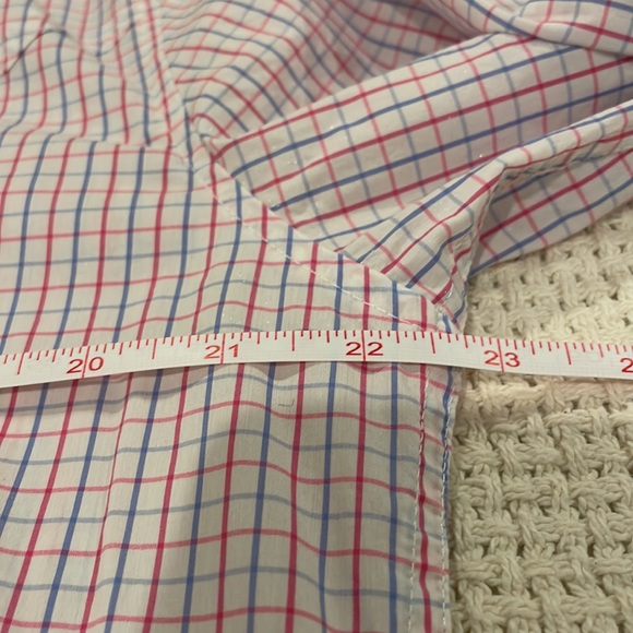 Orvis SS Tech LS Shirt White/Blue/Pink Medium - Picture 10 of 15
